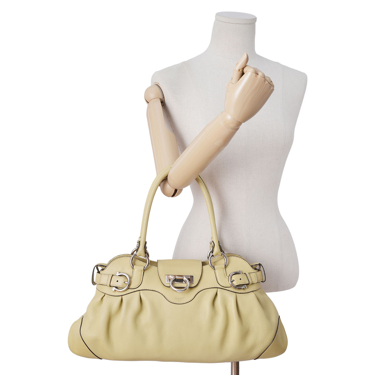 FERRAGAMO(USED)페레가모 간치니 토트백